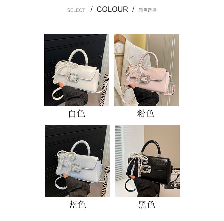 This year's trendy women's bags2025New Fashion Versatile Summer Single Shoulder Crossbody Bag Hot-Selling Small Square Crossbody Bag