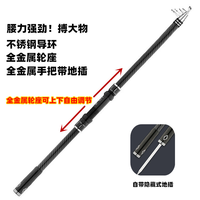 Sea Rod Fishing Rod Wholesale Long Casting Rod Fishing Rod Sea Rod Full Set Fishing Rod Set Fishing Gear Fishing Rod Cross-Border Fishing Gear Meter