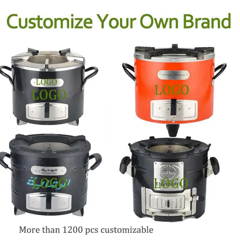Stainless Steel Household Firewood Stove Firewood Stove Multifunctional African Stove cook stove Outdoor Camping Wood Stove