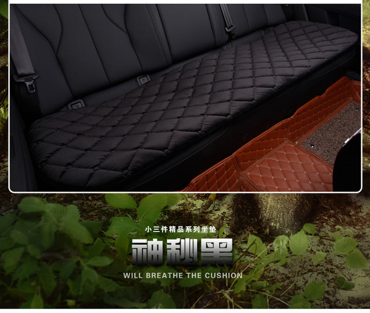 NS 99__h Thickened Warm Car Seat Cushion – 3-Piece Non-Slip No-Tie Universal Set
