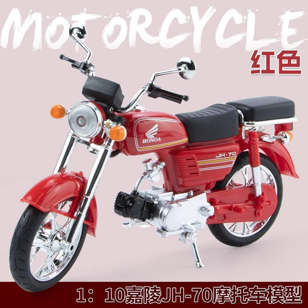 In Stock Honda Jialing Motorcycle Model Retro Boy Gift Dad Birthday Gift Ornament