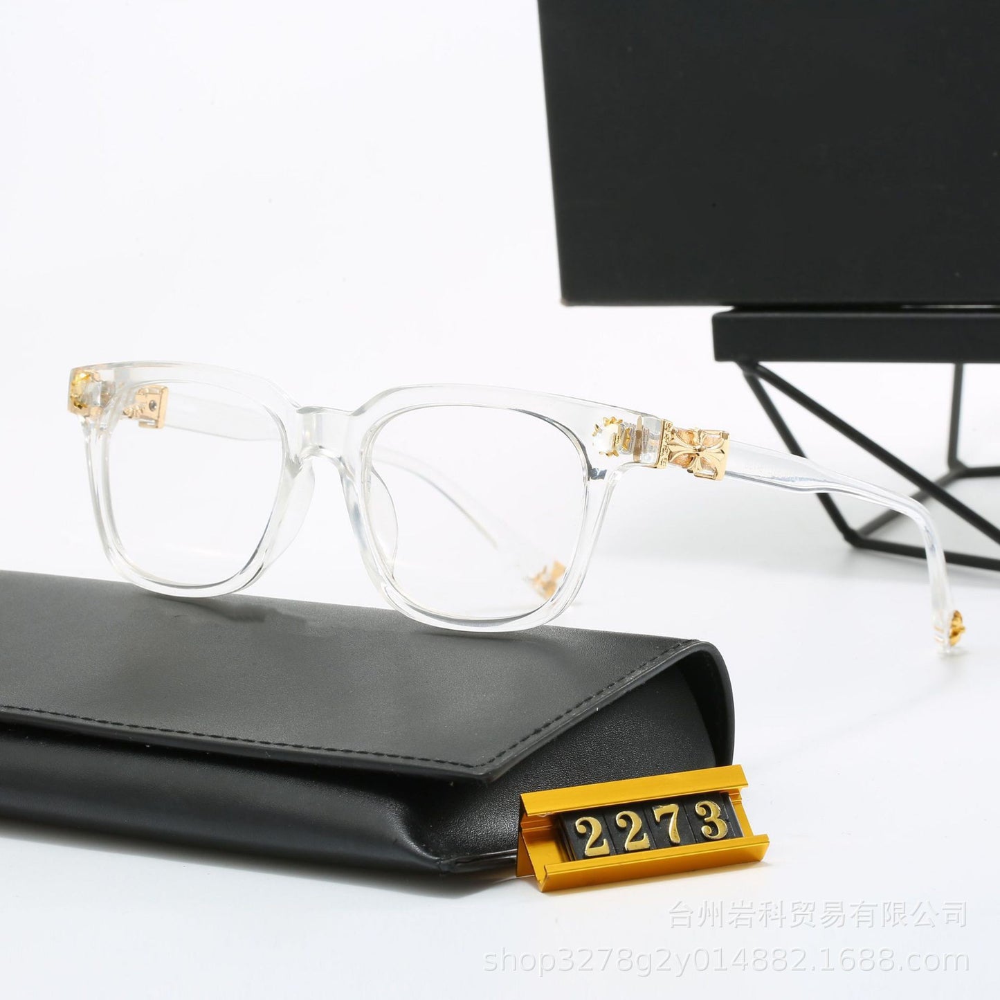 European and American Style New Sunglasses for Men and Women, Square Frame, Classic Travel Fashion Optical Glasses2273