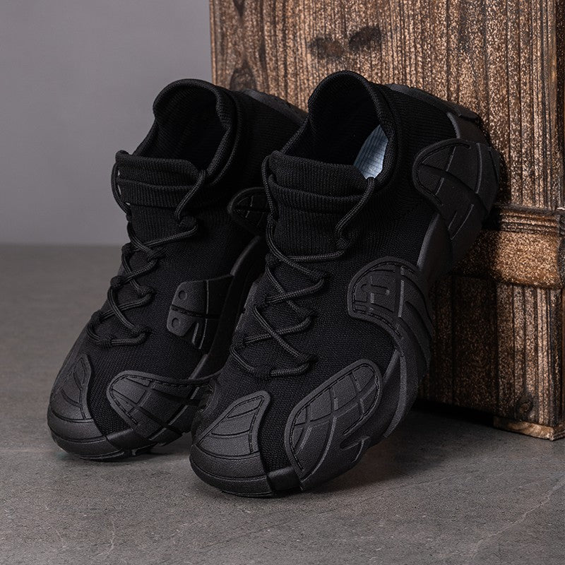 Men's Shoes Summer Breathable Casual Shoes New Cross-border Octopus Thick-soled Shoes Soft-soled Comfortable Sports Shoes Outdoor Hiking