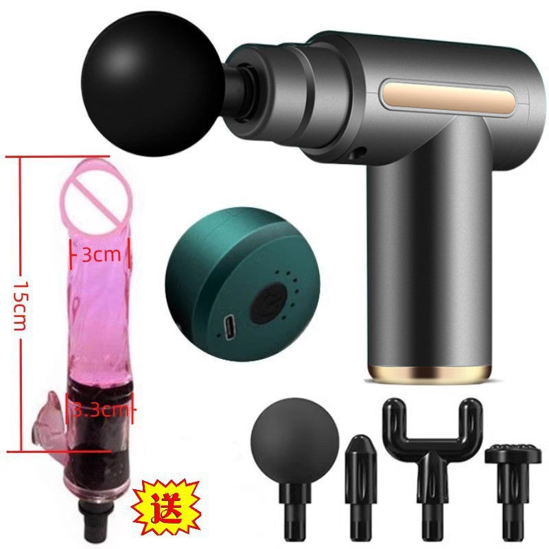Fascia Gun Modified Head Massage for Women Multi-Functional Adapter Replacement Silicone Accessories Adult Gun Head Massager Device