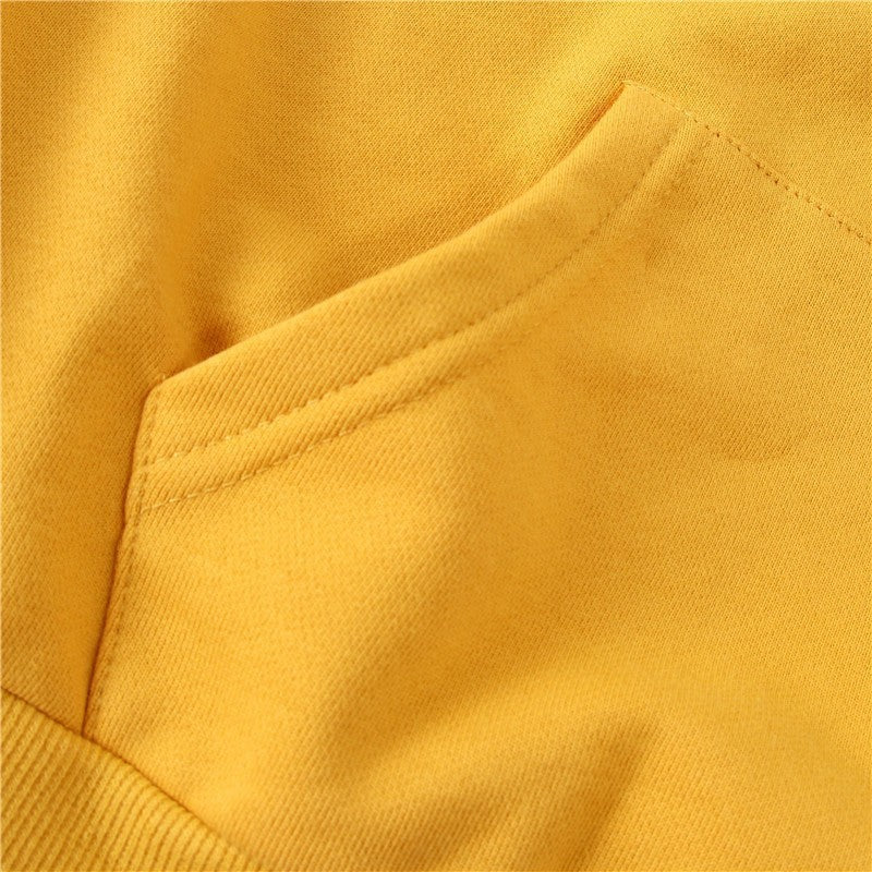 European and American Foreign Trade Exclusive Fleece-Lined Hoodie Sweatshirt for Men and Women, Autumn and Winter Couple's Loose Top, Amazon AliExpress