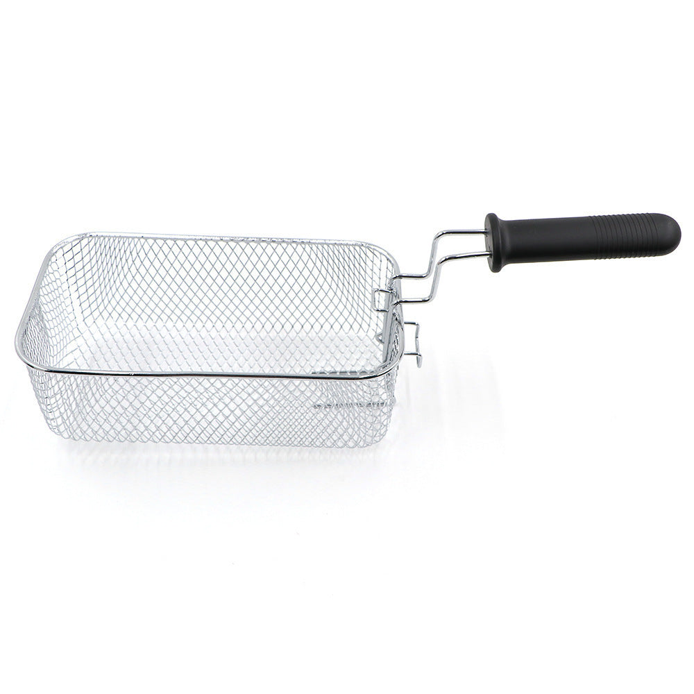 Beauty and Fashion110V Fryer for Home Use Small Electric Fryer Electric Fryer Commercial Use for Fried Dough Sticks and French Fries Machine for Street Vending Fried Skewers Pot Constant Temperature