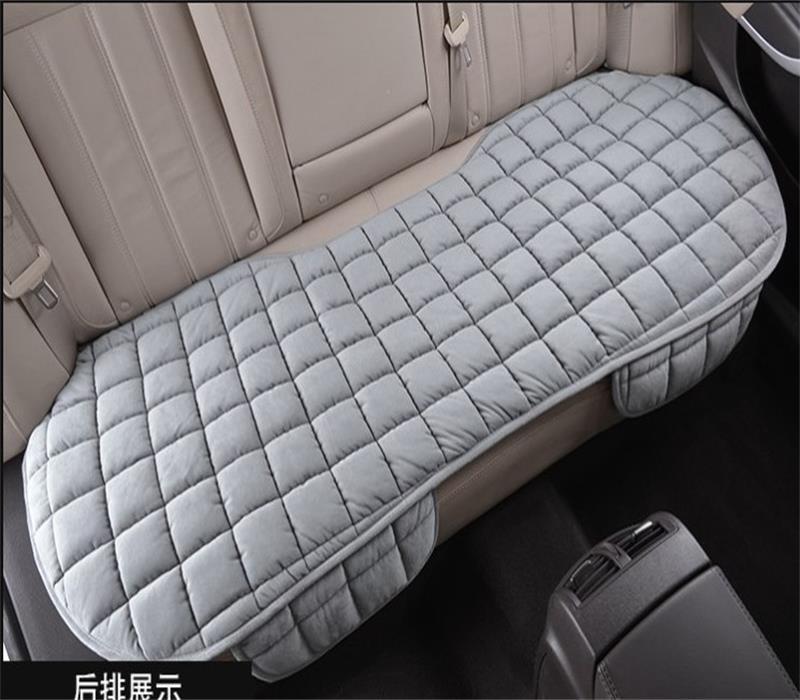 Winter 3-Piece No-Backrest __NS 99__h Car Seat Cushion – Front Non-Slip Grid Pattern