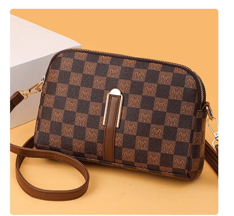 2834Yagelaisi Bag for Women New Simple Versatile Shoulder Bag Retro Trendy Crossbody Women's Bag Phone Bag