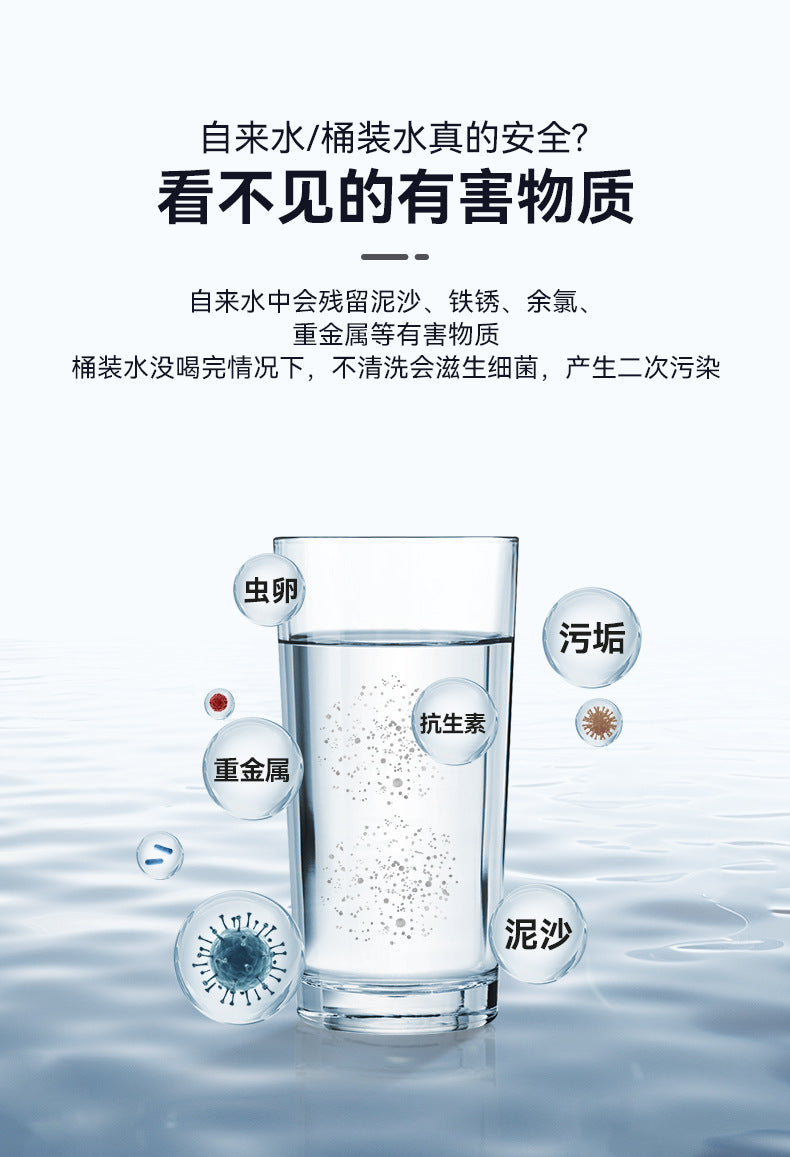 Faucet Water Purifier Household Detachable Kitchen Chlorine Removal Descaling Tap Water Non-Direct Drinking Filter Water Filter Cross-Border