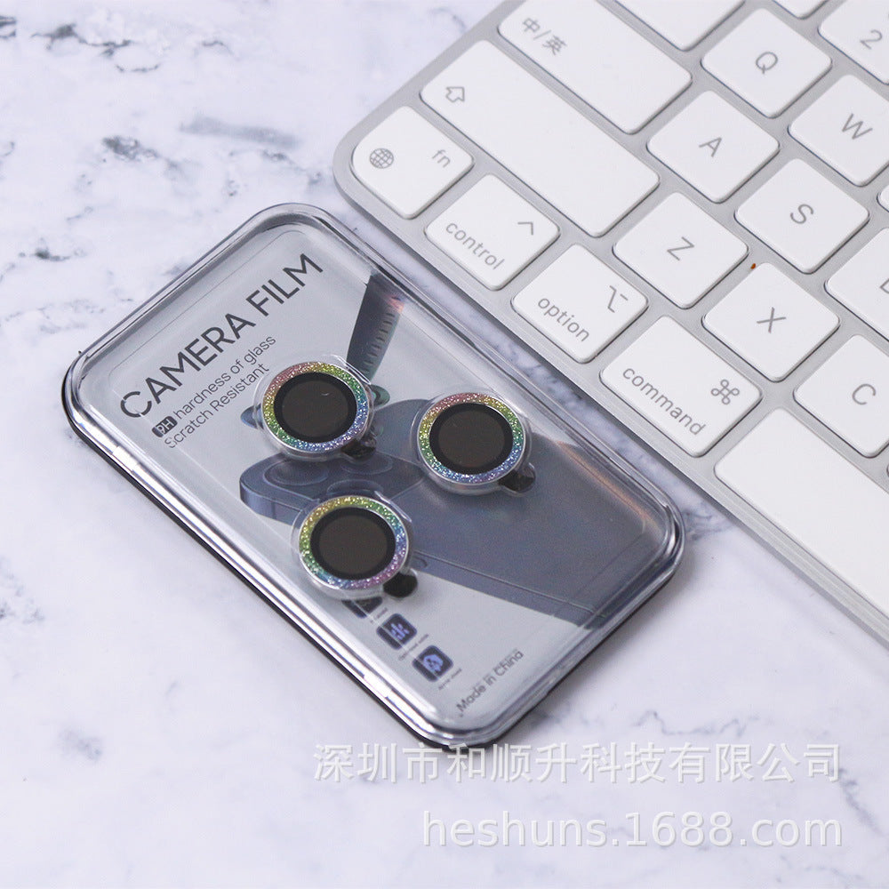 Suitable for Apple 13Promax Diamond Lens Protector Ring