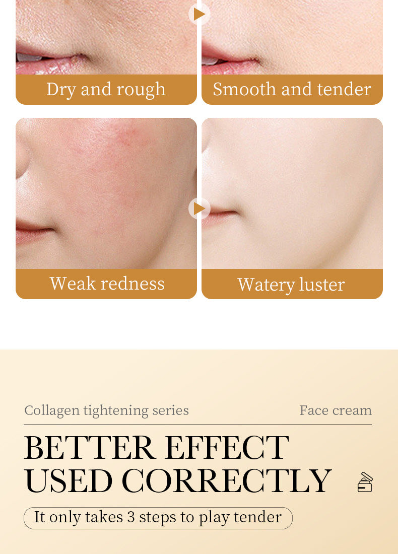 Cross-border Collagen Face Cream100g Hydrating, moisturizing, and rejuvenating skin cream for wholesale export skincare products