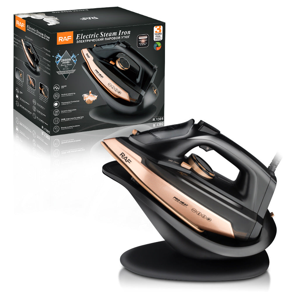 European Standard Cross-Border Steam Iron Portable Ironing Machine Three-Level Temperature Adjustment Pressure-Type High-Power Electric Iron