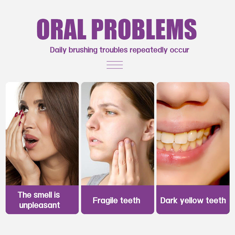 Exclusive for cross-border80g Tooth Powder Freshens Breath Removes Yellow Stains Removes Smoke Stains Removes Bad Breath Gentle Gum Care Tooth Powder Toothpaste