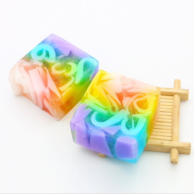 Skin Rejuvenation Plant-Based Handmade Soap Wholesale Rose Soap Refreshing Fragrance Bath Soap Face Wash Makeup Removal Body Use Handmade Soap