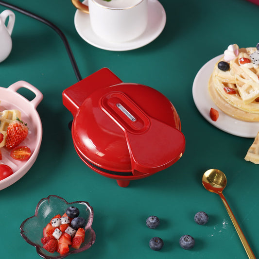 Mini Waffle Maker maker waffle Home Use Children's Breakfast Machine Portable Electric Griddle Light Food Machine