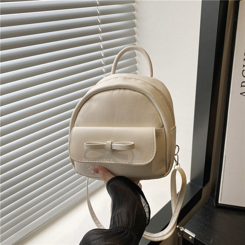 Simple Double Shoulder Small Bag for Women Spring Summer2025New Single Shoulder Crossbody Bag Korean Style Women's Fashion Handheld Small Square Bag