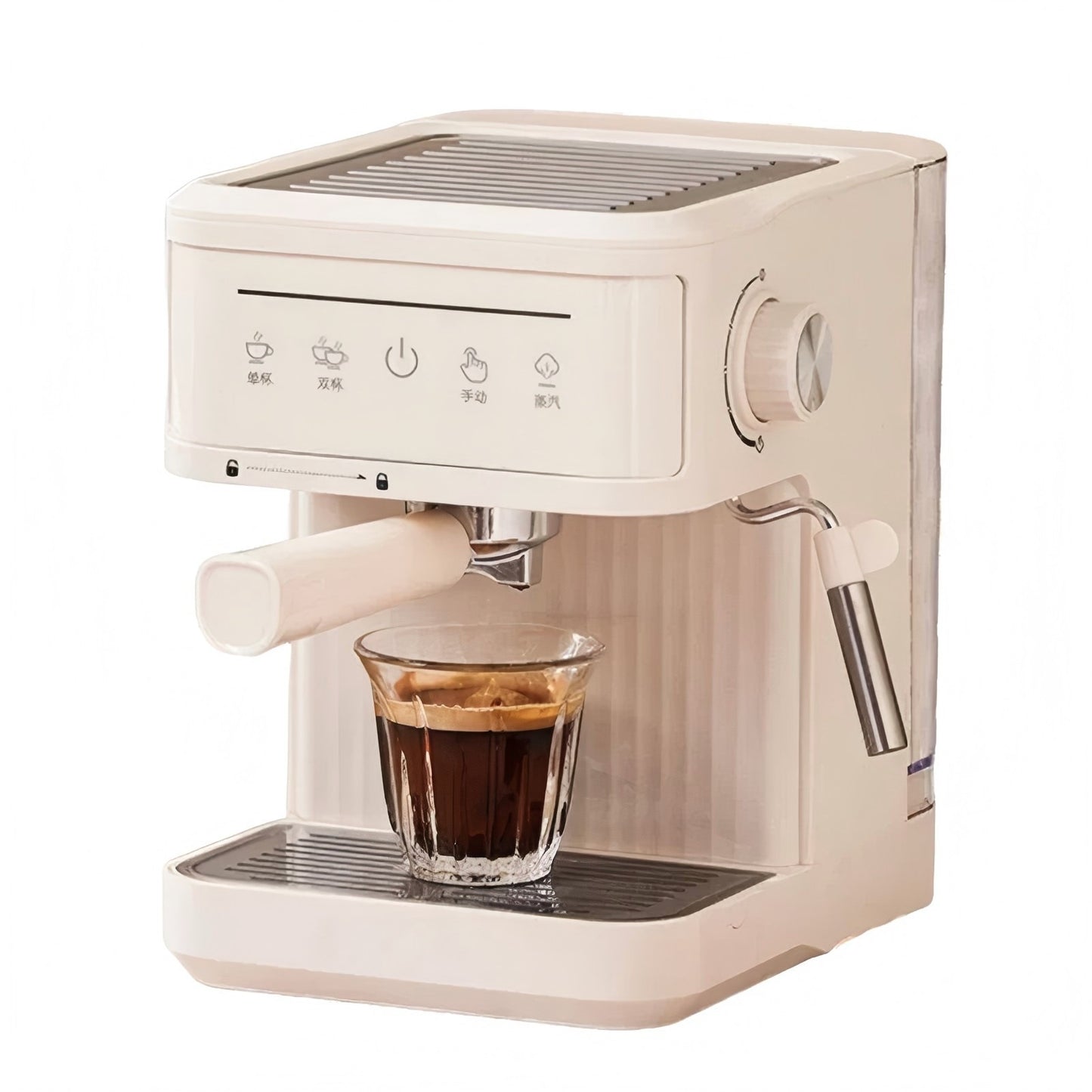Cross-Border Delivery Coffee machine Italian Coffee Machine20Bar Household High-Pressure Extraction Concentrated Milk Frother