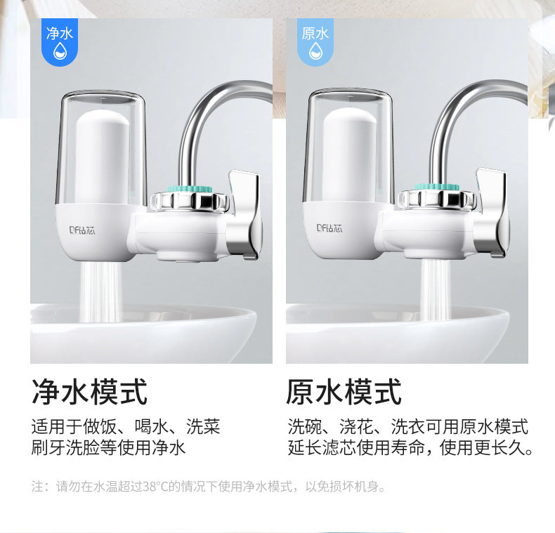 Faucet Water Purifier Water Filter Kitchen Tap Water Filter Direct Drinking Single Outlet Ceramic Filter Cartridge Wholesale