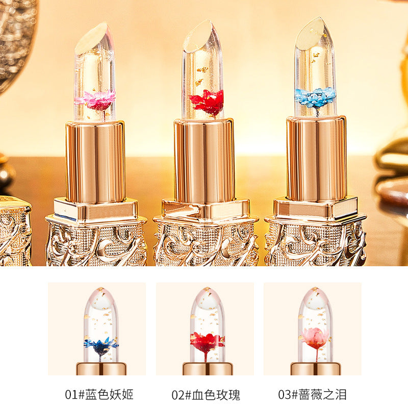 XRoland Petal Jelly Lipstick for Women, Temperature-Sensitive, TikTok Trending, Cosmetics Manufacturer Wholesale and Dropshipping L038