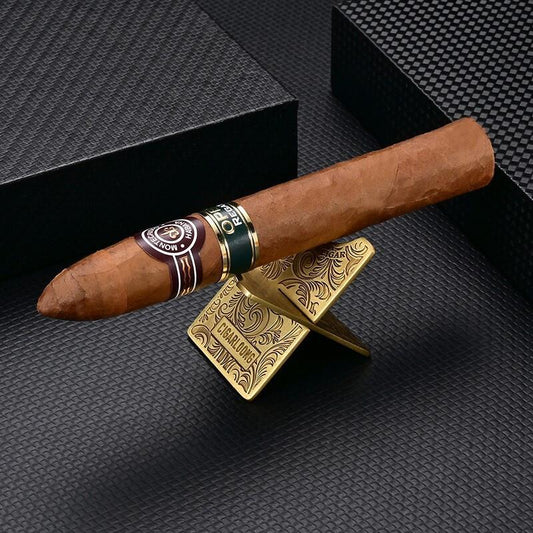 Dragon Eggplant （CIGARLOONG） Cigar Holder Lightweight Cross Portable Stainless Steel Folding Open and Close Holder
