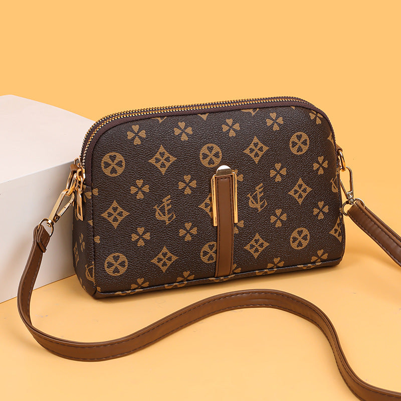 2834Yagelaisi Bag for Women New Simple Versatile Shoulder Bag Retro Trendy Crossbody Women's Bag Phone Bag