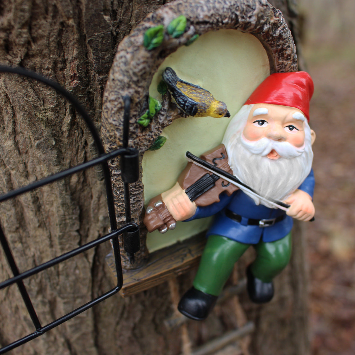 Cross-Border New Fluorescent Playable Dwarf Tree Hanging Resin Craft Pendant Creative Micro Landscape Garden Decoration