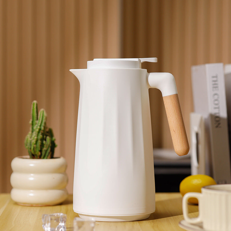 Cross-Border Insulated Kettle Household Glass Inner Liner Warm Kettle Simple Office Coffee Large Capacity Hot Water Kettle Insulated Water Kettle