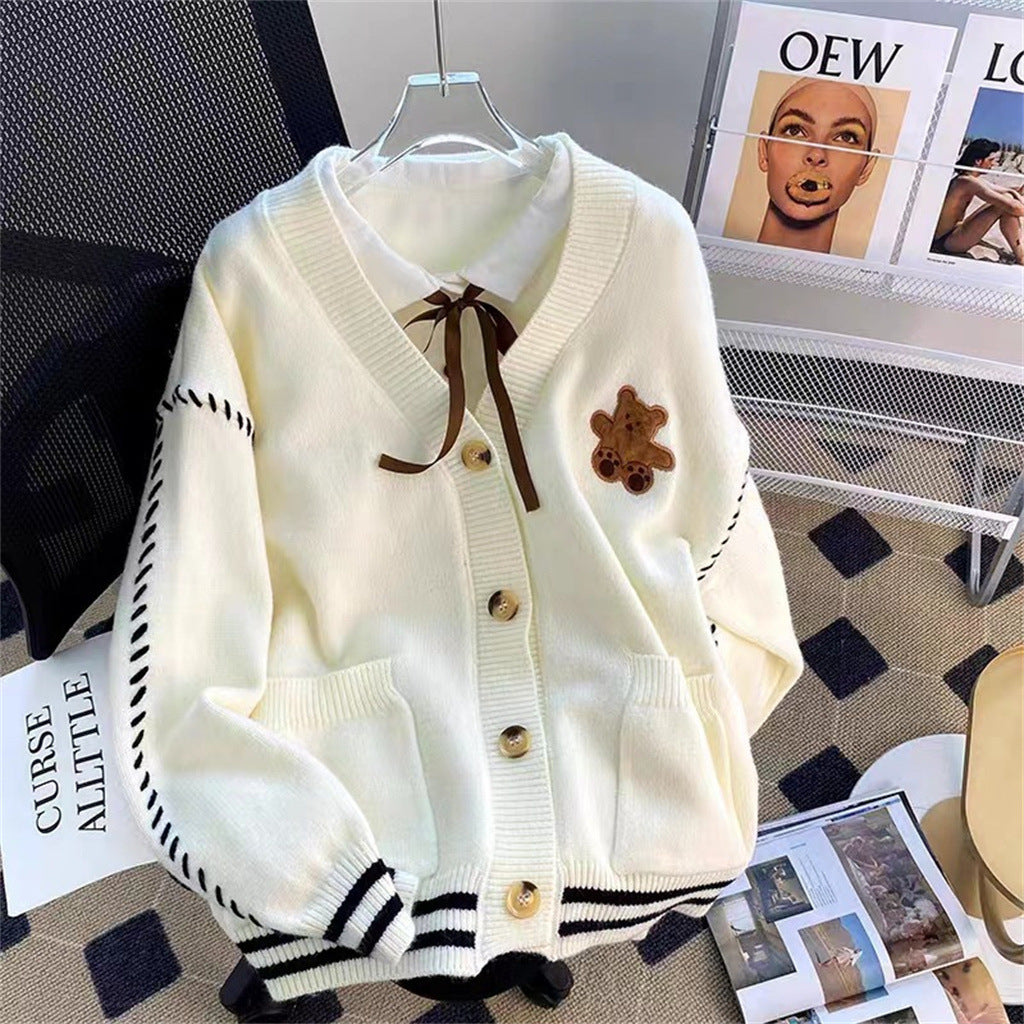 Women's Short Sweater Shirt