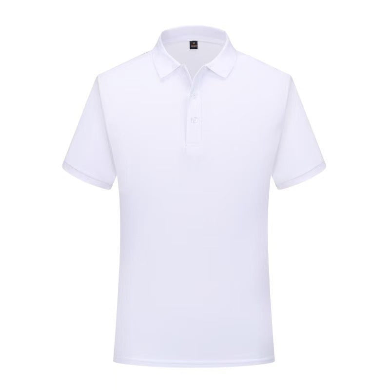 Short Sleeve polo Men's Summer Workwear Turn-down Collar Printed Work Shirt logo Patterned Advertising Shirt for Men polo Shirt