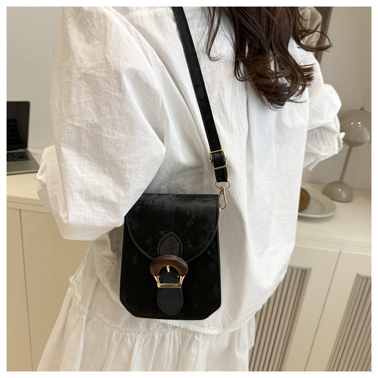 High-end design crossbody bag mini handbag tote bag2025Women's New Fashion Single Shoulder Small Bag Stylish Phone Bag