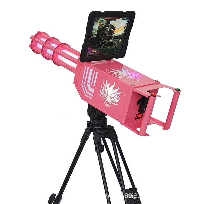 Share ar Gatling Gun Game Gun VR Shooting Children's Motion Sensing3DAR Game Console Internet Celebrity Stall Equipment Real Scene