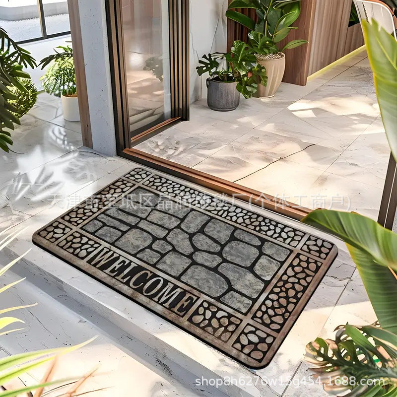 temu Vintage Entryway Entryway Floor Mat Drop Shipping