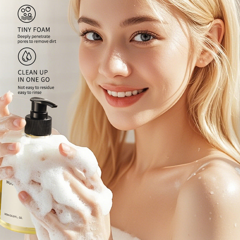 全英文包装烟酰胺沐浴露跨境外贸Niacinamide Scented Shower Gel
