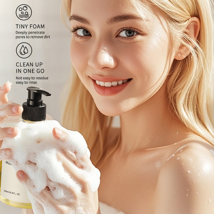 全英文包装烟酰胺沐浴露跨境外贸Niacinamide Scented Shower Gel