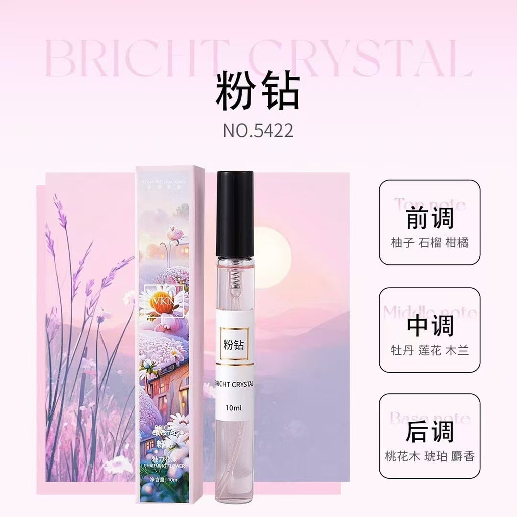 VKN抖音直播爆款对对碰香水小样10ml厂家直销拿货批发持久留香水
