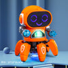 Electric Dancing Six-Claw Robot Toy – Smart Light & Sound Effects Kids Toy