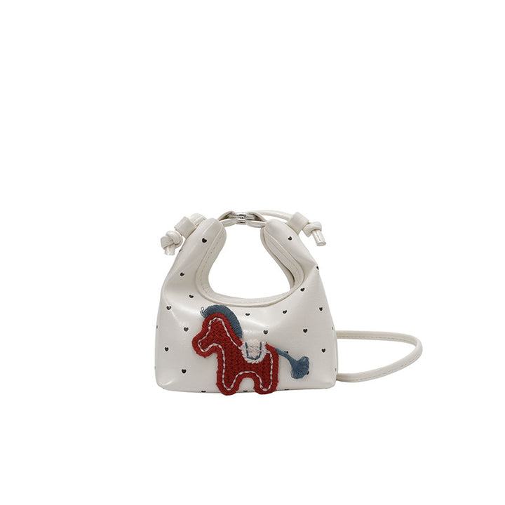 Korean Style Stylish Unique Tote Bag Stylish Commuter Small Square Bag Cute Casual Shoulder Crossbody