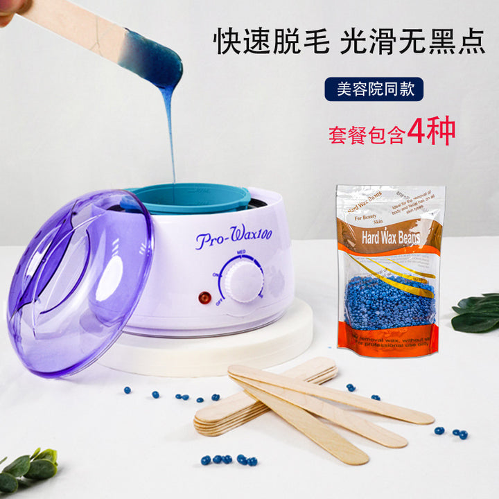 300 g Hot Wax Bean Kit – Full Body Hair Removal Set for Face & Private Area