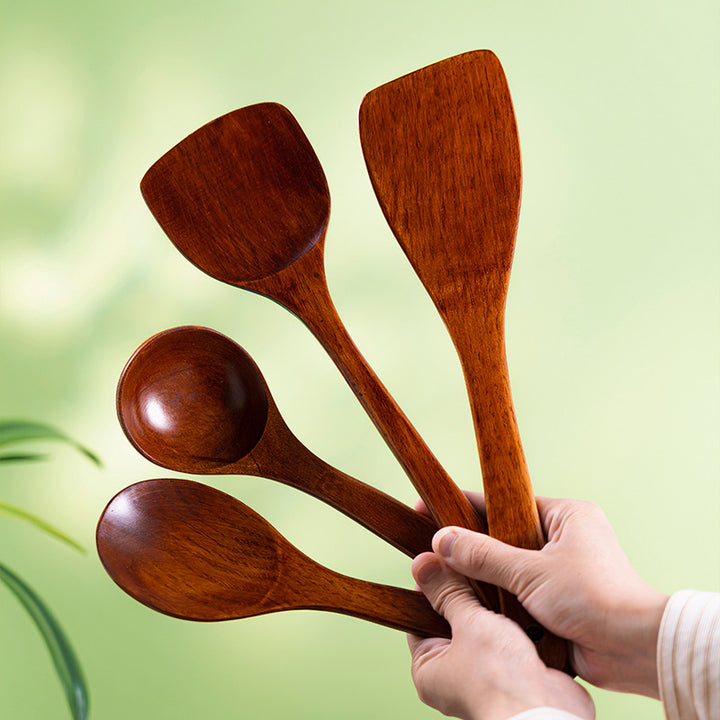 Spoon Pot Non Stick Pan Spoon Kitchen Utensil Set