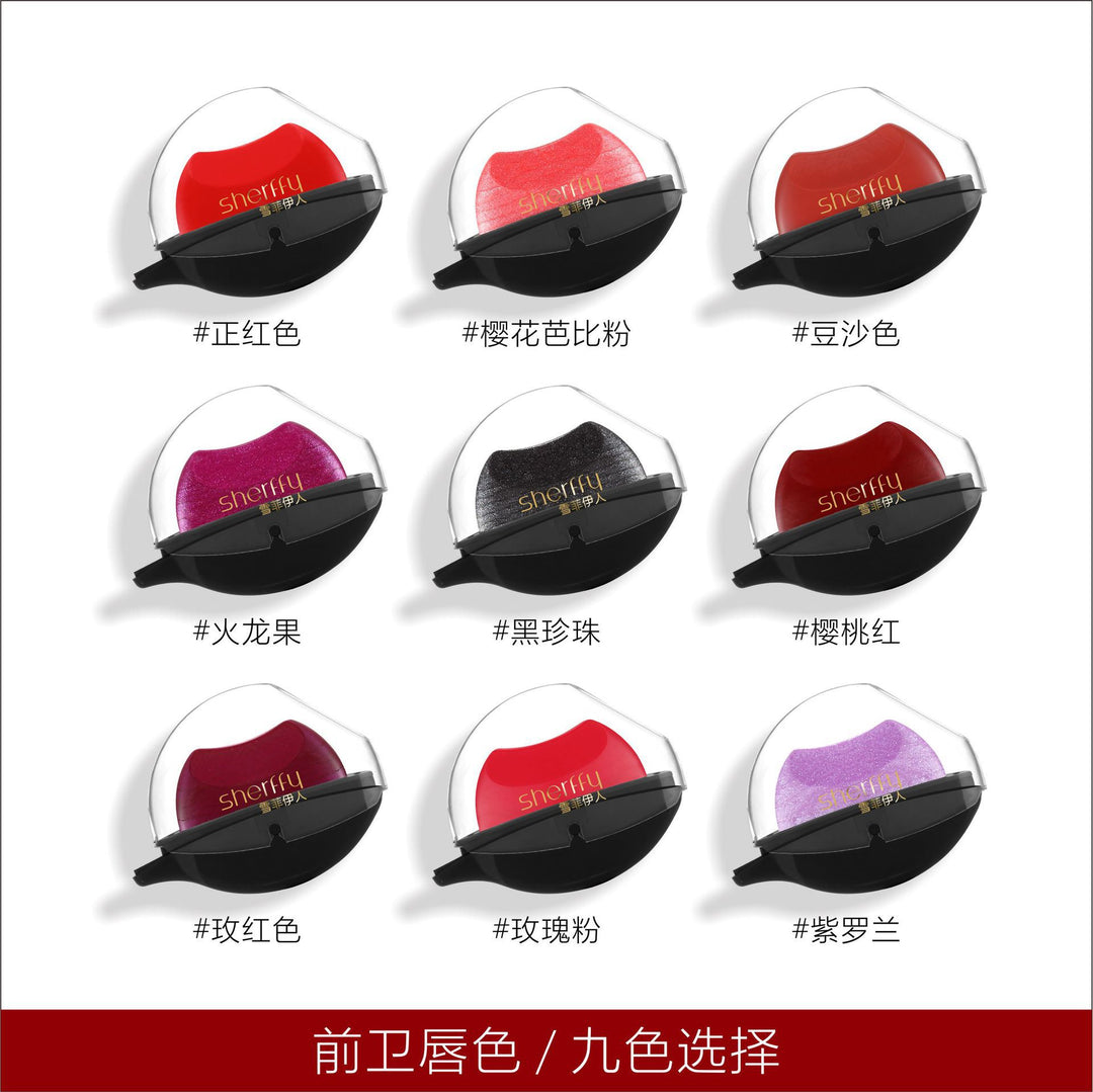 懒人唇型口红变色不易掉色不沾杯滋润保湿温变唇膏持久一件代发
