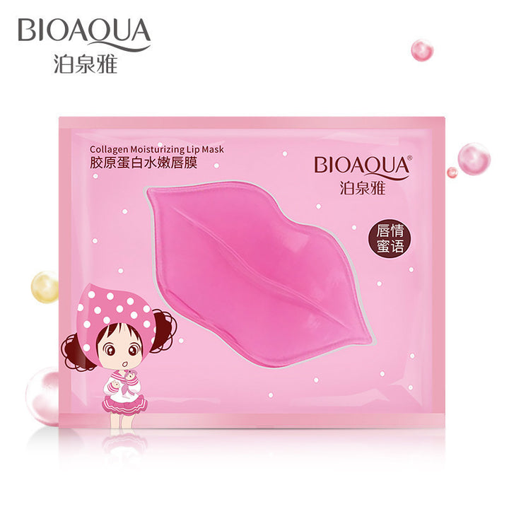Boquanyue Collagen Lip Mask Patches – Moisturizing Hydrating Lip Care Treatment