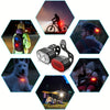 H 69288 Bike Front Rear Light Set 山地车骑行警示灯跨境外