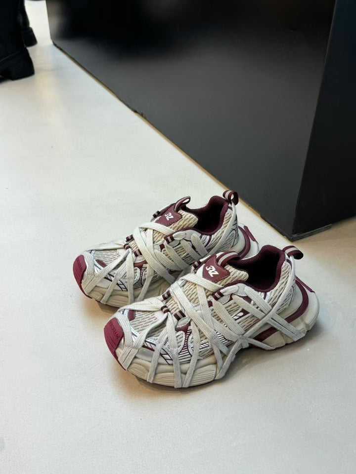 3 xl Spring Summer Shoes Women Breathable Casual Running Shoes Thick Sports Couple Shoes
