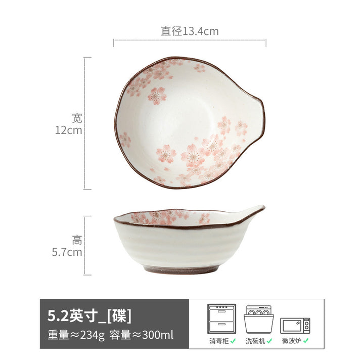 Dish Tableware Ceramic Home Cute Dish Dish Vintage Small Dish Wholesale Dish