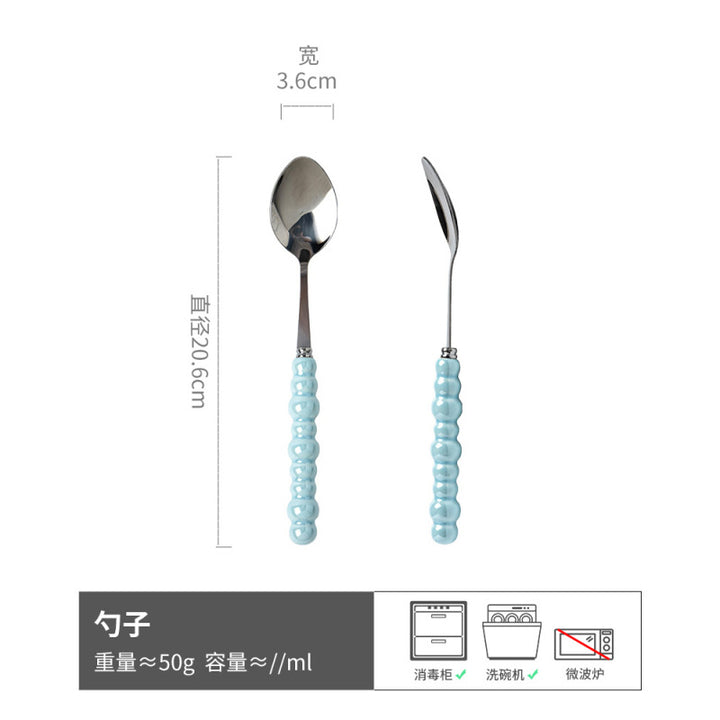 Vintage Minimalist Spoon Stainless Steel Tableware Spoon Spoon Spoon Spoon Wholesale