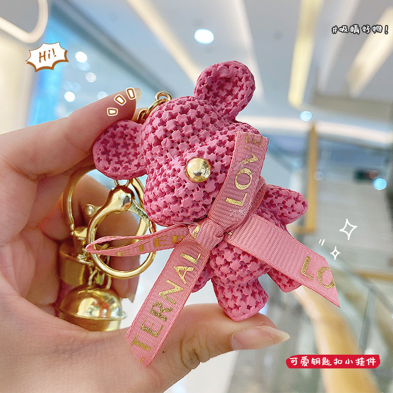 Cute Keychain Car Ins Hanging Plush Toy