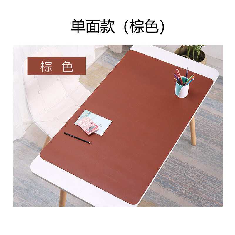 Large PU Leather Desk Pad – Non-Slip Office Mouse Pad & Study Mat