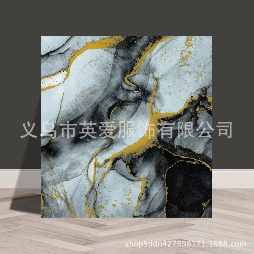 铝塑板墙纸自粘防水防潮墙面毛毡板厨房墙板仿大理石墙贴瓷砖贴纸