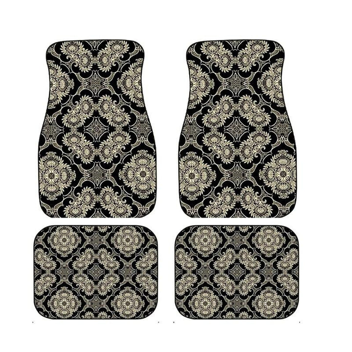 Vintage Car Foot Mat Carpet 4 Piece Set Stain Resistant Floor Mat TEMUFoot Mat Wholesale