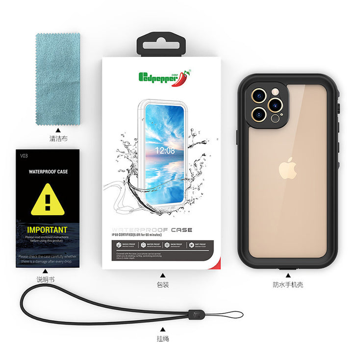 For iPhoneiPhone13 PRO MAX Waterproof iPhone 13 PRO Waterproof Phone Case